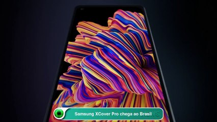 Samsung XCover Pro chega ao Brasil