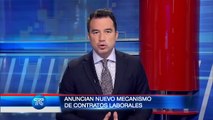 Ministro de Trabajo, Andrés Isch, anunció nuevo mecanismo de contratos laborales