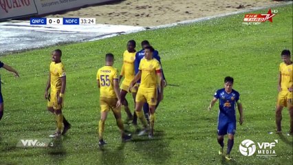 Highlights | Quảng Nam FC - DNH Nam Định | Chủ nhà sống lại hy vọng trụ hạng | VPF Media