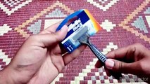 Gillette Blue 3 Razor Unwrapping \ ASMR \ Unwrap with Faisal