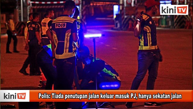 Polis: Tiada penutupan jalan keluar masuk PJ, hanya sekatan jalan
