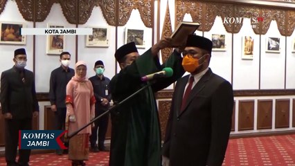 Sudirman Resmi Menjabat Sekda Provinsi Jambi