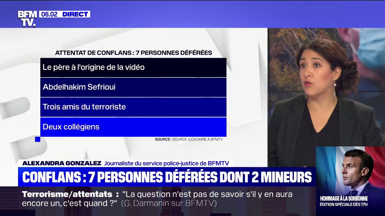 Conflans: Sept personnes, dont deux mineurs, déférées devant la justice