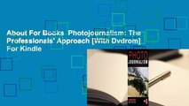 About For Books  Photojournalism: The Professionals' Approach [With Dvdrom]  For Kindle