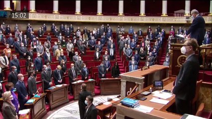 Hommage à Samuel Paty - Discours de Richard Ferrand dans l'Hémicycle - Mardi 20 octobre 2020