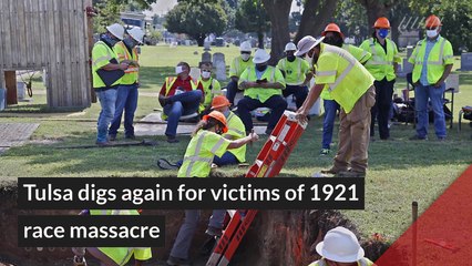 Tulsa digs again for victims of 1921 race massacre, and other top stories in general news from October 21, 2020.