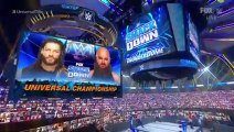 Wwe SmackDown 22th October 2020 Roman Reigns vs Brown stromen today almost killing match in wwe SmackDown Roman Reigns superman punch for usoo 2020 hell in the sell