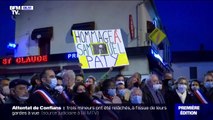 Conflans: les images de milliers de personnes rassemblées à la marche blanche en hommage à Samuel Paty