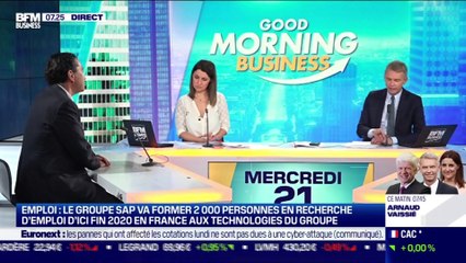 Gérald Karsenti (SAP France) : SAP va former 2 000 personnes en recherche d'emploi d'ici fin 2020 - 21/10