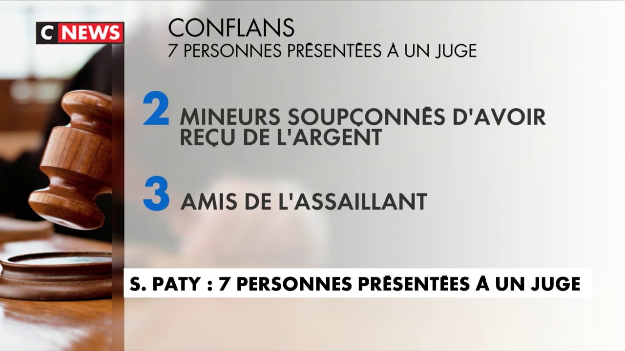 Assassinat de Samuel Paty : 7 personnes vont être présentées à un juge
