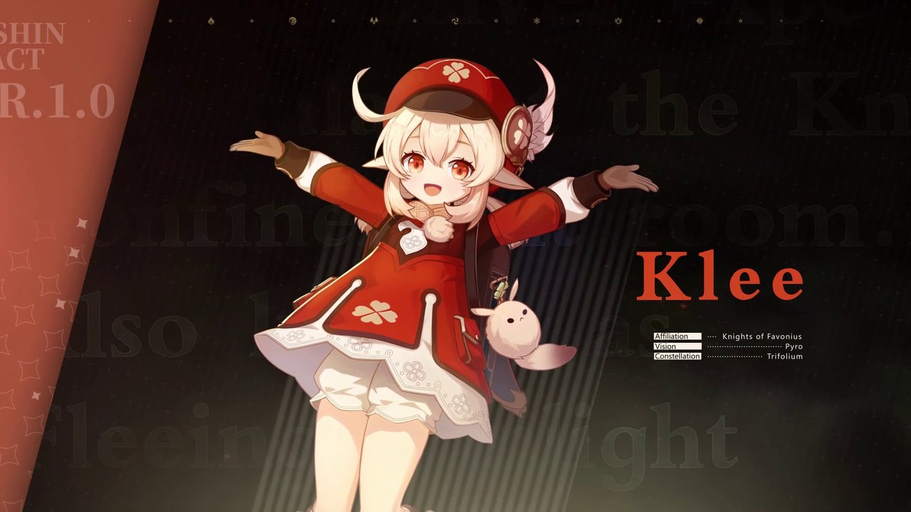 Genshin Impact - Présentation du gameplay de Klee