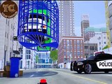 Sergeant Lucas the Police Car asking Garbage Truck to Clean the Street - Wheel City