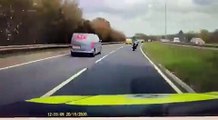 Police pursue speeding bike at 120mph on A45 in Northamptonshire