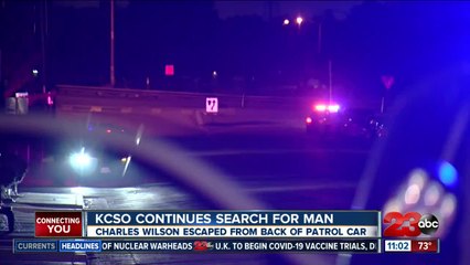 KCSO searches for a man who escaped in their custody