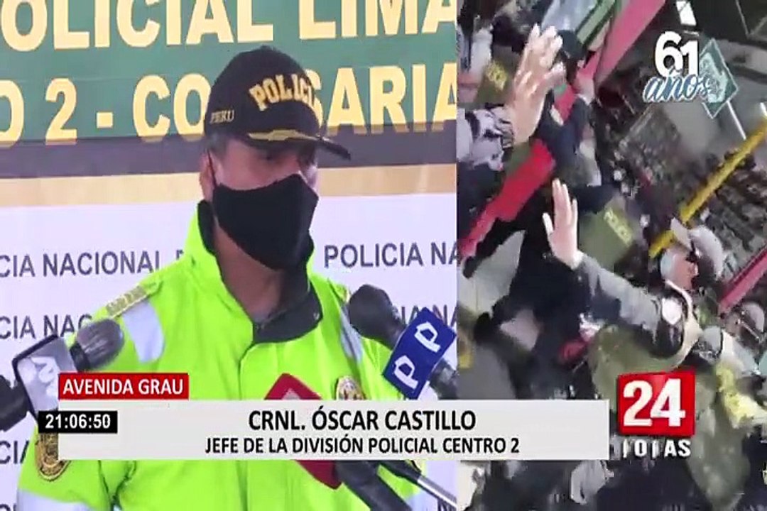 La Victoria: PNP incautó celulares robados en Galería 'Cachina Fashion'