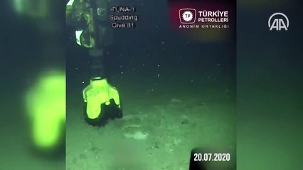 Tuna-1 kuyusundan sondaj görüntüleri yayınlandı