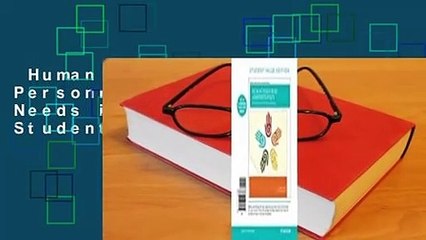 Human Resources Administration: Personnel Issues and Needs in Education, Student Value Edition