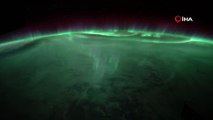 Hayran bırakan görüntü... Kuzey Kutup ışıkları uzaydan görüntülendi