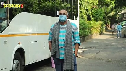 Nail Polish Team Arjun Rampal & Manav Kaul Spotted For Photoshoot In Goregaon | SpotboyE