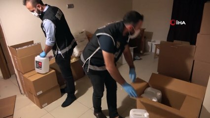 Adana'da bin 305 litre etil alkol ele geçirildi