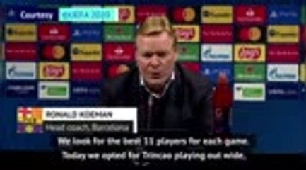 Koeman explains Greizmann omission from Barca win