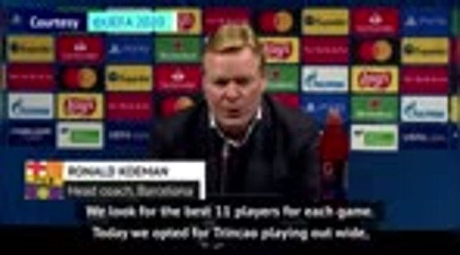 Koeman explains Greizmann omission from Barca win