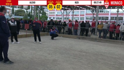 32ème ALEIXO vs RIZO International à pétanque de Monaco - Octobre 2020