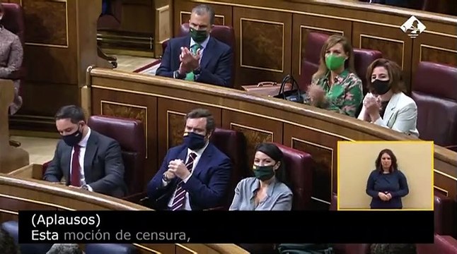 Ignacio Garriga (Vox): Esta moción de censura es un deber nacional