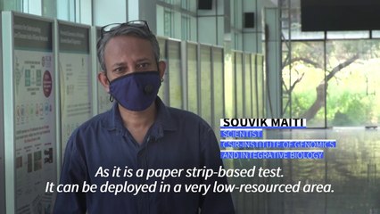 India to roll out quick and cheap coronavirus paper test