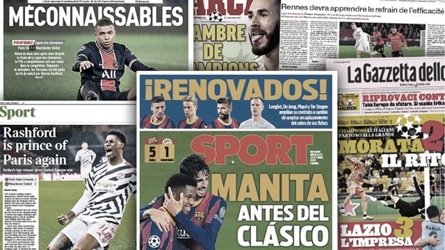 Le prince de Paris Marcus Rashford met l'Angleterre à ses pieds, la manita du Barça régale l'Espagne