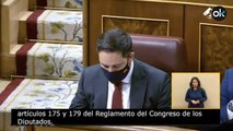 Así abría Ignacio Garriga el debate sobre la moción de censura a Pedro Sánchez