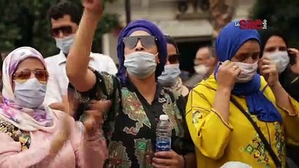 _مهنيو الحفلات يحتجون للمطالبة باستئناف العمل_ _هذا قرار ظالم حيث كولشي عامر و3000 شخص تقطع رزقهم