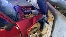 Hastane yolunda kaza: 2 yaralı