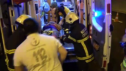 Kuzey Marmara Otoyolu’nda otomobil kablo yüklü kamyona çarptı: 5 yaralı