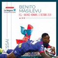 Le deuxième essai de Benito Masilevu face à Valence-Romans, saison 2020-2021