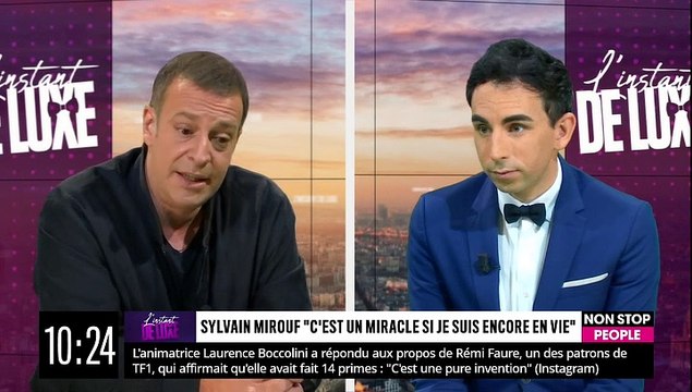 Sylvain Mirouf dans l'émission L'instant De Luxe, sur Non Stop People.