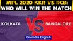 IPL 2020: RCB vs KKR: Virat Kohli's men take on Eoin Morgan's KKR with an aim to win | Oneindia News