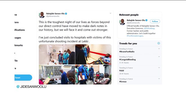 Nigeria unrest: Soldiers open fire on demonstrators in Lagos