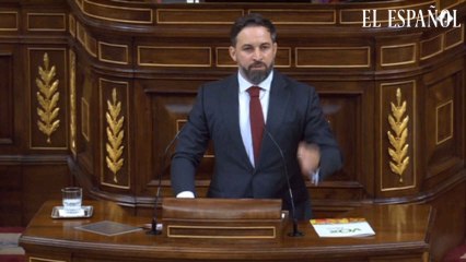 Abascal: "A los separatistas y golpistas, no se les debe considerar diputados españoles"