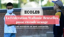 Coronavirus: les écoles francophones passent en code orange
