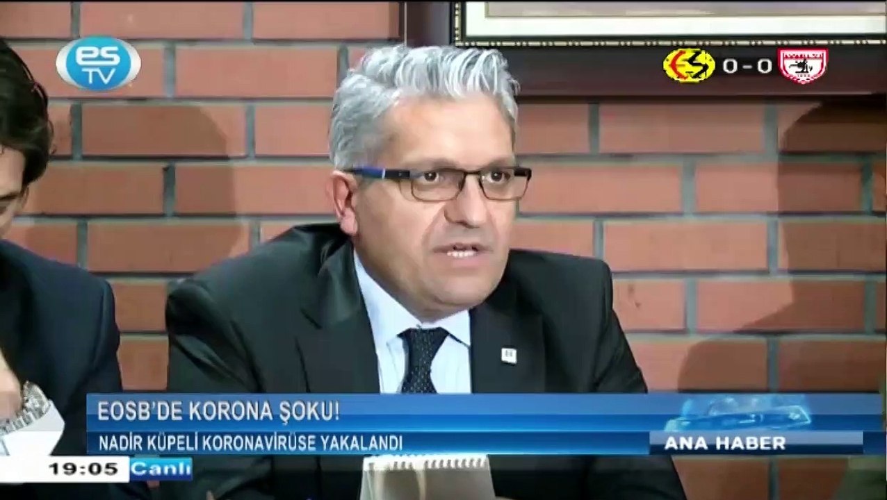 Eskişehir'de o da koronavirüse yakalandı!