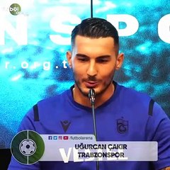 Uğurcan Çakır: "Baba olmak çok güzel duygu ama sahanın içinde aklıma gelmiyor"