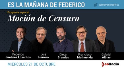 Tertulia política especial de 'Es la Mañana' sobre la moción de censura (Parte 1)