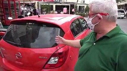 Marmaris'te 10 dakika çamur yağdı, oto temizlikçiler doldu