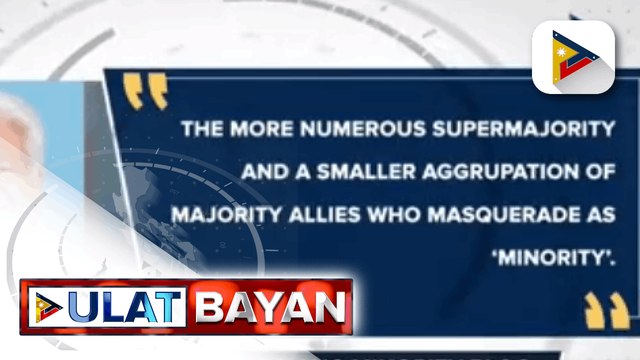 Rep. Lagman, kinastigo ang minority bloc na posibleng kaalyado raw ng mayorya; Rep. Paduano, bumuwelta sa pahayag ni Rep. Lagman