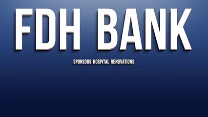 FDH Bank Sponsors Hospital Renovations