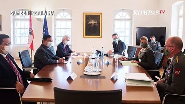Prabowo Subianto Bertemu Menhan Austria, Ini yang Dibahas