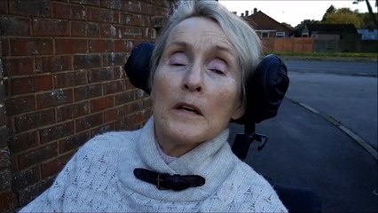 Ordeal as disabled woman's wheelchair is wedged in mud