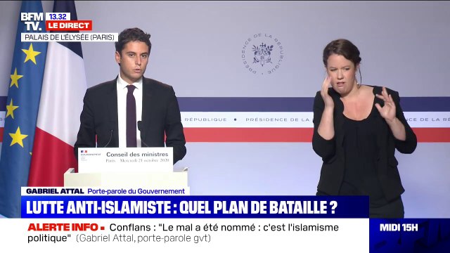 Gabriel Attal: Trop longtemps des associations soi-disant culturelles ont été les chevaux de Troie de l'islamisme