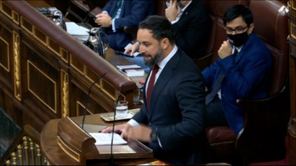 Abascal tilda al Gobierno de "mafia"